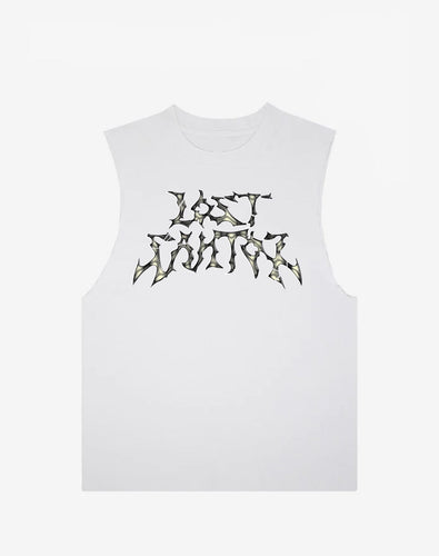 Metal Off White Tank Top