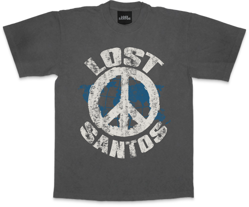 Peace Tee Vintage Off Black